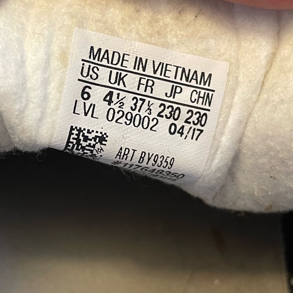 Adidas Navy and white Gazelle size 6 women’s - Picture 5 of 7